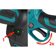 Акумуляторний електричний секатор AL-FA ALCES-21V, фото 8