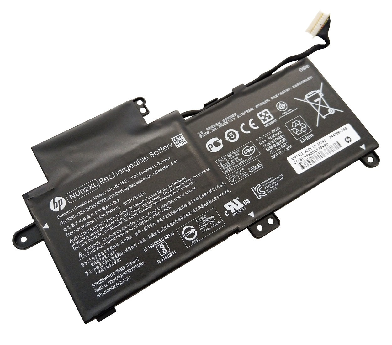 Оригінальна батарея акумулятор для ноутбука HP Pavilion X360 M1 M1-U 11-U серії - NU02XL