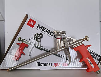 Пістолет для монтажної піни BASIC Mercury металевий