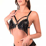 Ліф зі шкіряних ремінців Angels Passion, фото 2