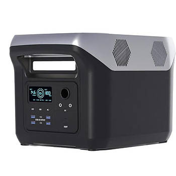 Портативна зарядна станція Sine Power на 1000 Вт 25.6V 30A Зарядна станція з ліхтариком та чистою синусоїдою