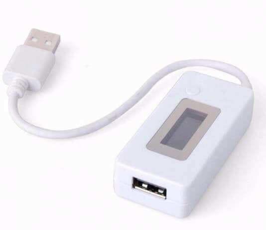 USB Тестер KCX-017 Білий