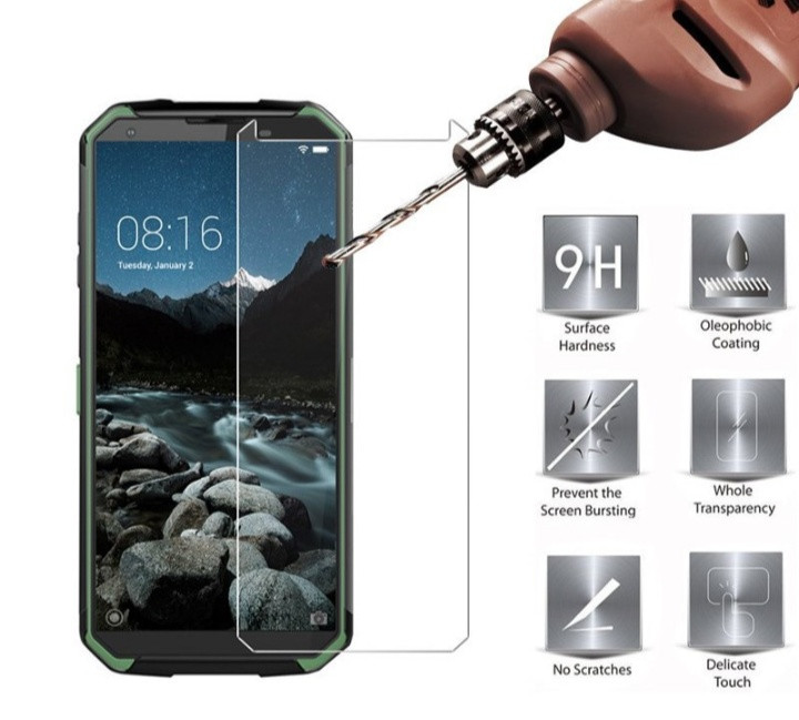 Загартоване захисне скло на Blackview BV9500