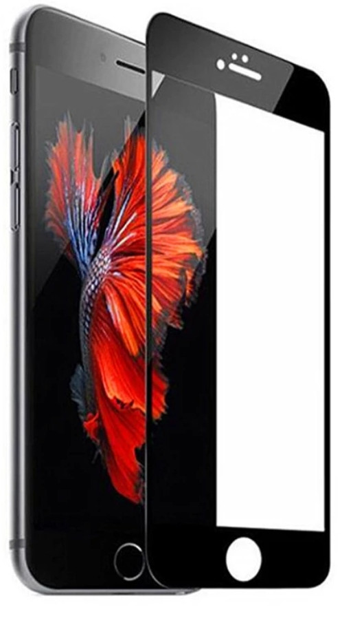 Загартоване захисне скло на Iphone 8 Повне покриття Чорне, фото 1