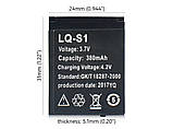 Акумулятор LQ-S1 для розумного годинника GT08, фото 3