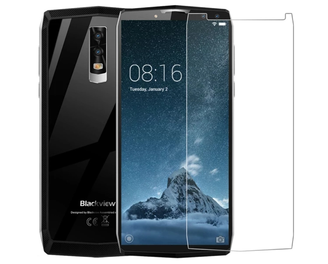 Загартоване захисне скло на Blackview P10000 PRO (загальний виріз), фото 1
