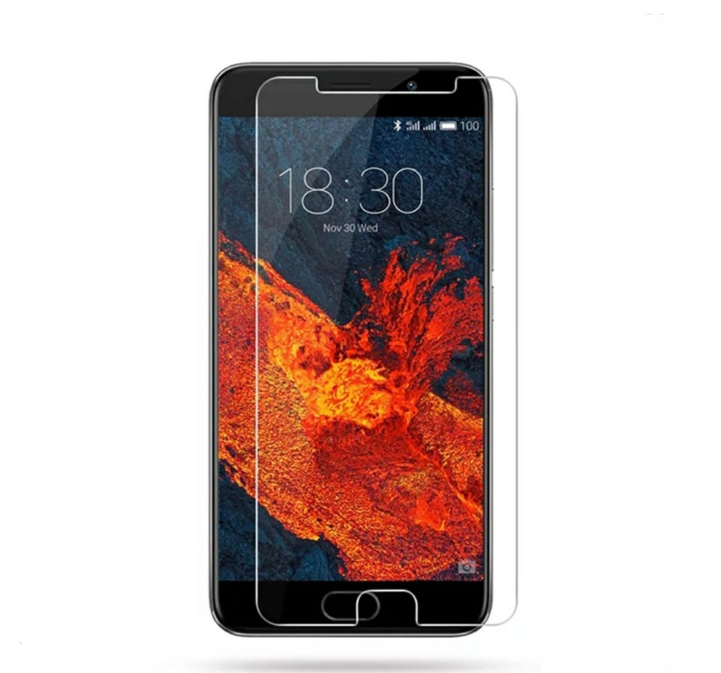 Загартоване захисне скло на Meizu M6 Note Прозоре, фото 1