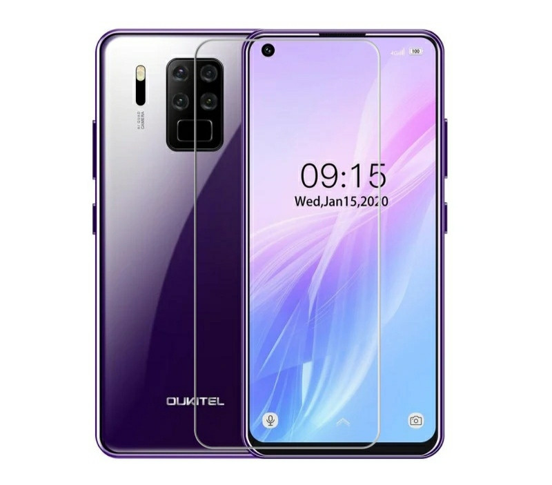Загартоване захисне скло на Oukitel C18 Pro Прозоре, фото 1