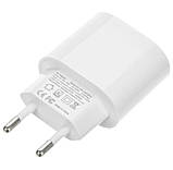 Блок живлення XO-L81A  з кабелем Type-C - Lightning (Iphone)  Швидка зарядка Quick Charge 3.0 USB 18W + Type C (PD 20W) Білий, фото 5