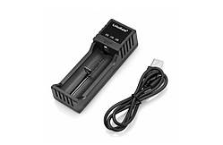 Зарядка LiitoKala Lii-S1 для акумуляторів AA, AAA, 18650, 26650, 21700 та інших / Чорна