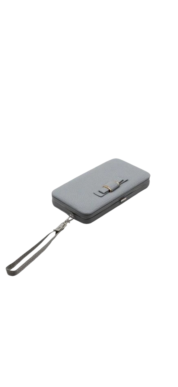 Жіночий гаманець на застібці Baellerry / Cірий, фото 1