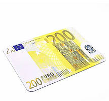 Килимок для миші 200 евро / 20х28х0.2 см