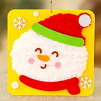 Творчий набір Вишивка для малюків. СНІГОВИК