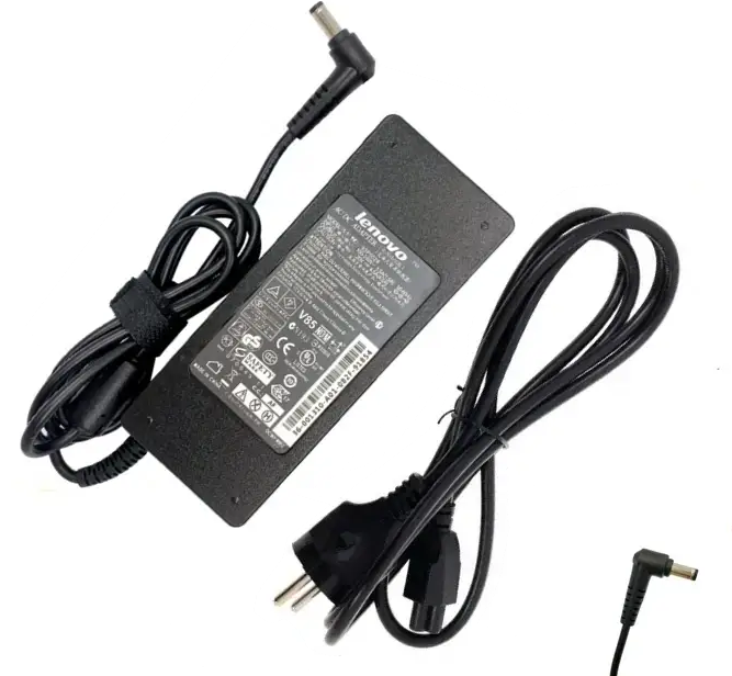 Блок живлення для ноутбука Lenovo N580 + Кабель для ноутбука 1.2 м / 3 pin / Чорний