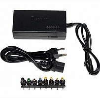 Універсальний блок живлення з регулюванням напруги JY-120W 24 В (8 насадок) адаптер живлення / Чорний