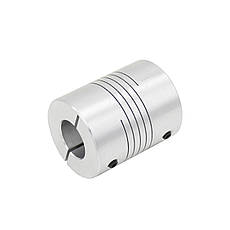 Гнучка сильфонна муфта для крокового двигуна 12х19 (L50, D40), фото 5