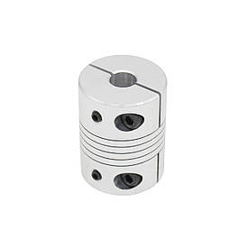 Гнучка сильфонна муфта для крокового двигуна 12х19 (L50, D40)