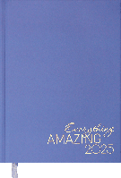 Щоденник датований 2025 (A5, 336стор, лінія, лавандовий) Buromax Motivation BM.2171-39