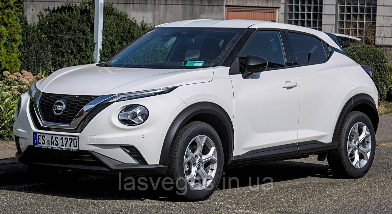 Дефлектори вікон (вітровики) Nissan Juke 2019- (Autoclover/Корея), фото 1