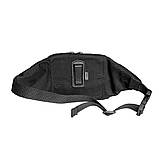 Поясна сумка-кобура A-line AО3. Cordura 1000D. Колір Чорний, фото 3