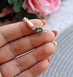 Разпродажа! Срібний універсальний браслет плетіння джгут, розмір 19, фото 3