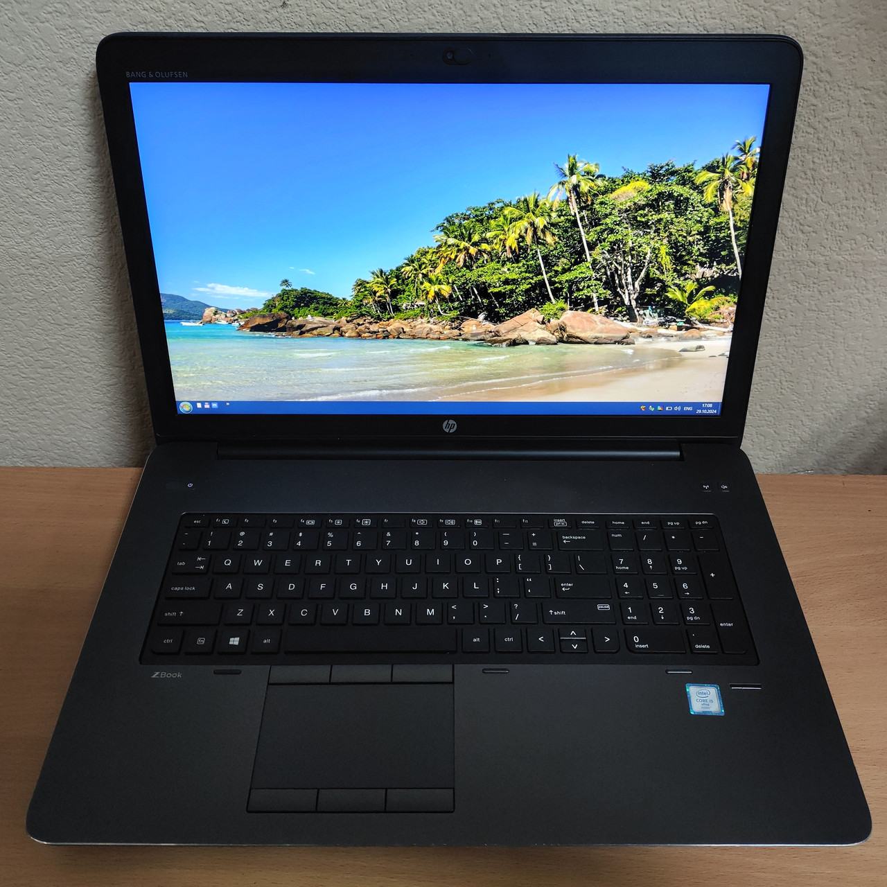 Ігровий ноутбук HP Zbook 17 G3 17.3" FHD/IPS i5-6440HQ/16 Gb DDR4/256 SSD + 500HDD/nVidia Quadro M3000M 4 GB GDDR5 256-bit