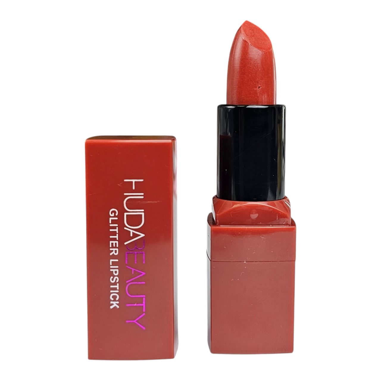 Матова губна помада HUDA Beauty Glitter Lipstick №38, фото 1