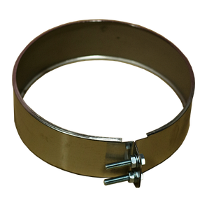 Хомут обжимний на димохід Versia-Lux Ø 200 мм нержавіючий, фото 3