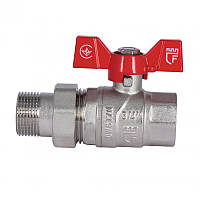 Кран кульовий "Американка" Thermo Alliance Forte 3/4" прямий SF220W20