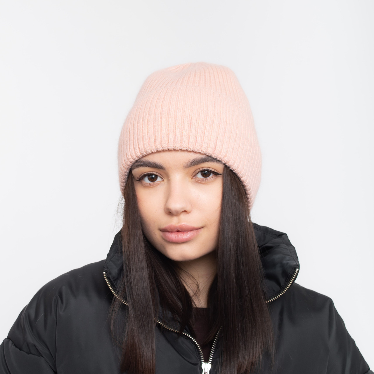 Шапка 2128 (фліс)  пудра