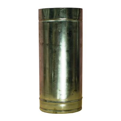 Труба Димохідна Versia-Lux 1 м Ø 200/260 мм двостінна нерж/оц 0,8 мм