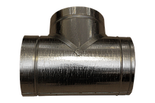 Трійник 87° на димохід Versia-Lux Ø 180/250 мм двостінний нерж/оц 1 мм, фото 4