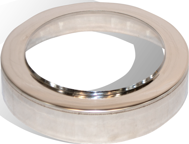 Стакан на димохід Versia-Lux Ø 200/260- мм для двостінних елементів нержавіюча сталь 0,5 мм