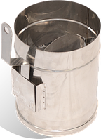 Регулятор Тяги Димохода Versia-Lux Ø 200 мм Нержавіюча Сталь 0,5 мм