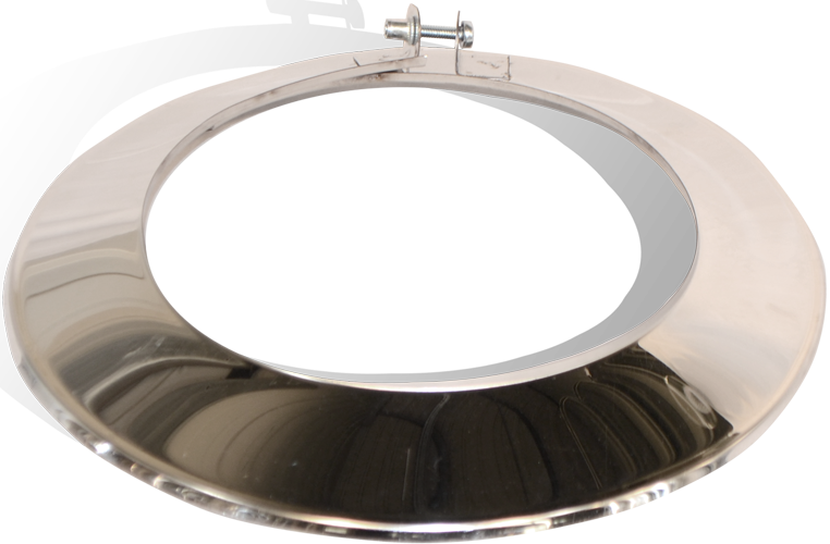 Окапник на димохід Versia-Lux Ø 200 мм одностінний нержавіючий