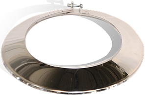 Окапник на димохід Versia-Lux Ø 130 мм одностінний нержавіючий, фото 3