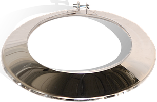 Окапник на димохід Versia-Lux Ø 200 мм одностінний нержавіючий, фото 1