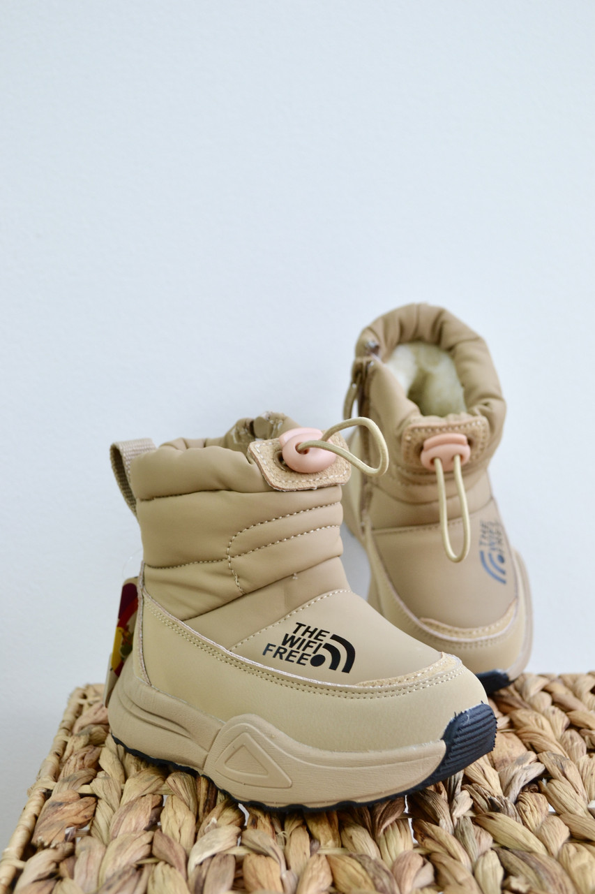 Сапожки дитячі дуті , beige 23