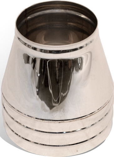Конус на димохід Versia-Lux Ø 200/260 мм двостінний нерж/оц 0,5 мм