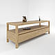 Тумба під TV "Еко" з натурального дерева ясен, фото 3