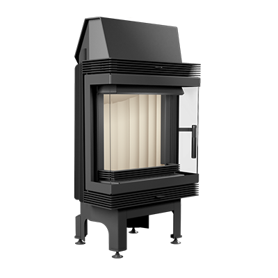 Камінна топка Kratki Blanka LP/BS 8 кВт, тристороння