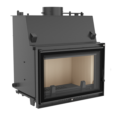 Камінна топка Kratki Oliwia PW/17/W/DECO 17 кВт, з водяним контуром