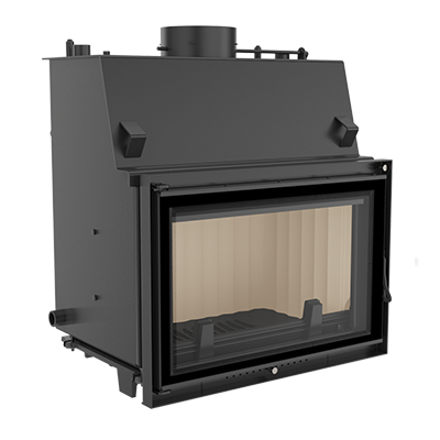 Камінна топка Kratki Oliwia PW/22/W/DECO 22 кВт, з водяним контуром, фото 1