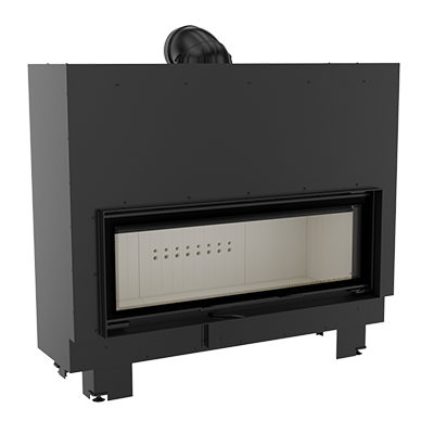 Камінна топка Kratki MB120/G 22 кВт, з гільйотиною, фото 1
