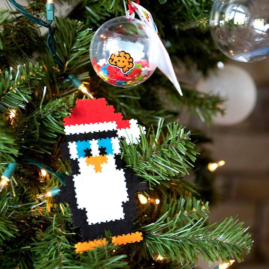 Пазли Jixelz Holly Jolly в ялинковій кульці ПІНГВІН