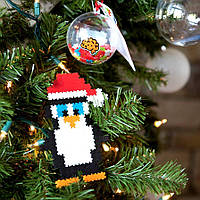 Пазли Jixelz Holly Jolly в ялинковій кульці ПІНГВІН