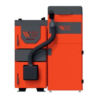 Котел твердопаливний Warmline Industrial Pellet 42 кВт з пелетним пальником