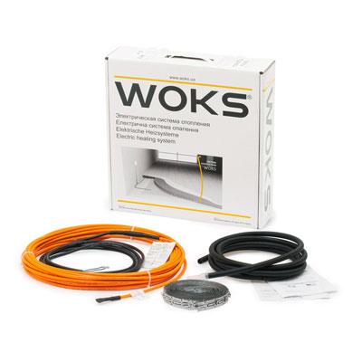 Комплект для тонкої теплої підлоги двожильний Woks 10 990 Вт, 94 м