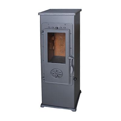 Піч на дровах Ewa 7 кВт Lux Bella Thalia сталь