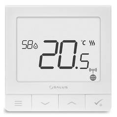Salus SQ610 QUANTUM Універсальний бездротової термостат харчування 230 В.